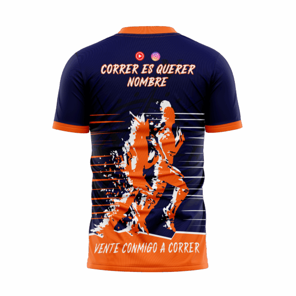 Camiseta Técnica CORRER ES QUERER unisex - Imagen 2