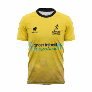 Camiseta Técnica RUNIVERSO AMARILLO niñ@s