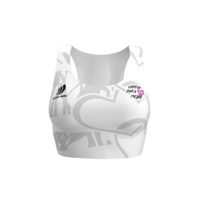 TOP CORRER PARA VIVIR MEJOR BLANCO