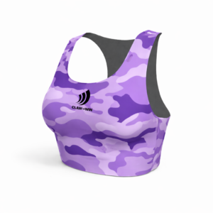 TOP CAMUFLAJE MORADO